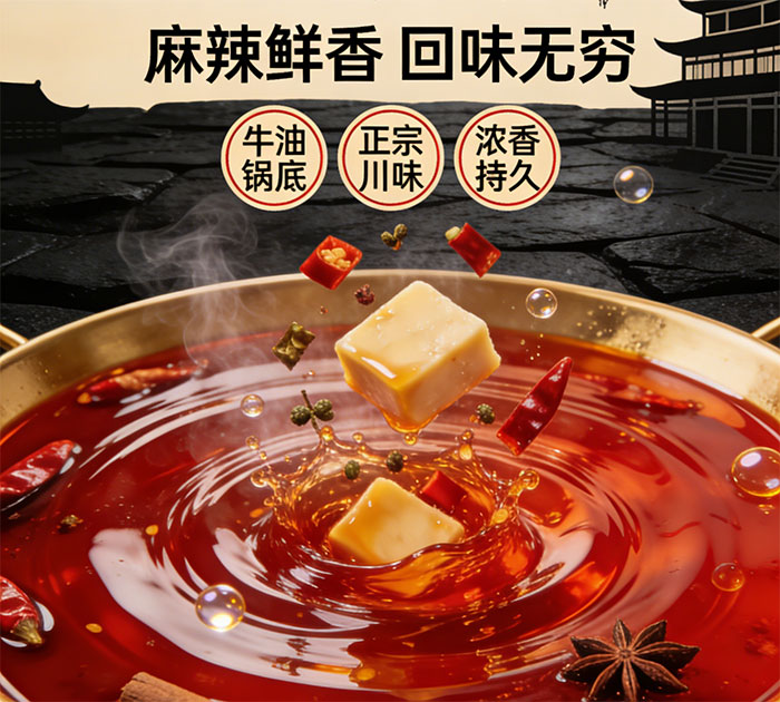 重庆火锅底料厂家直销，30年老厂直供没有中间商赚差价