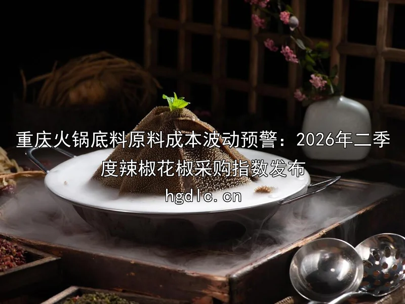 重庆火锅底料原料成本波动预警：2026年二季度辣椒花椒采购指数发布