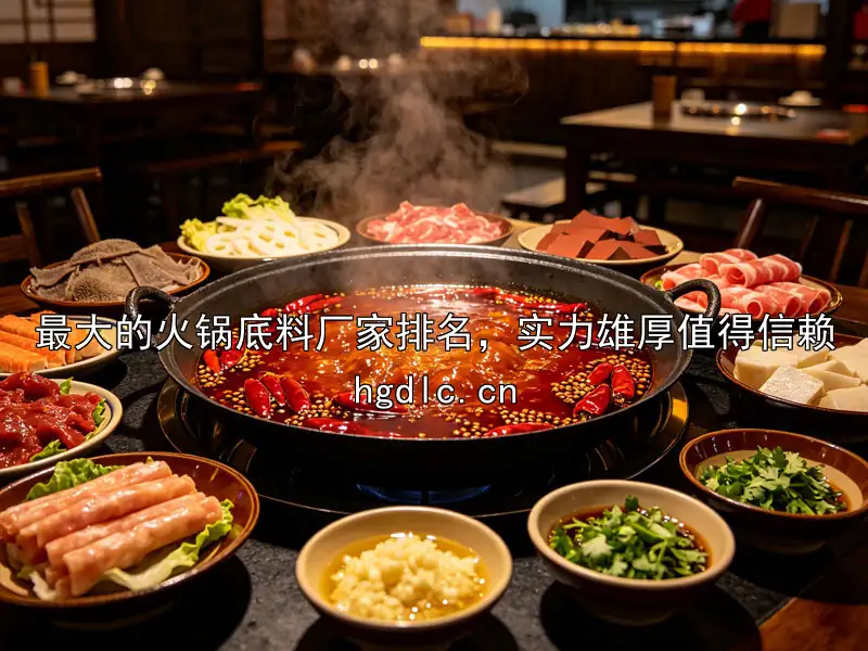 最大的火锅底料厂家排名，实力雄厚值得信赖