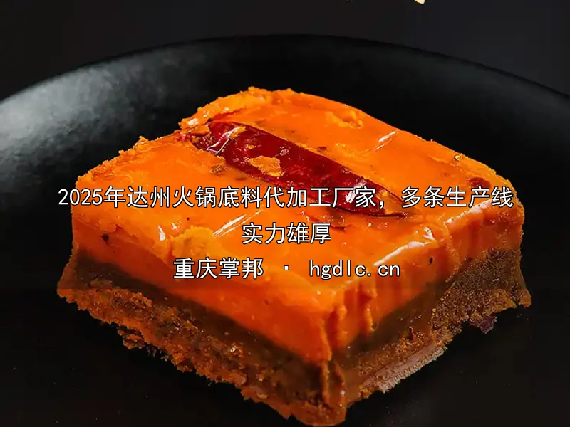 2025年达州火锅底料代加工厂家，多条生产线实力雄厚