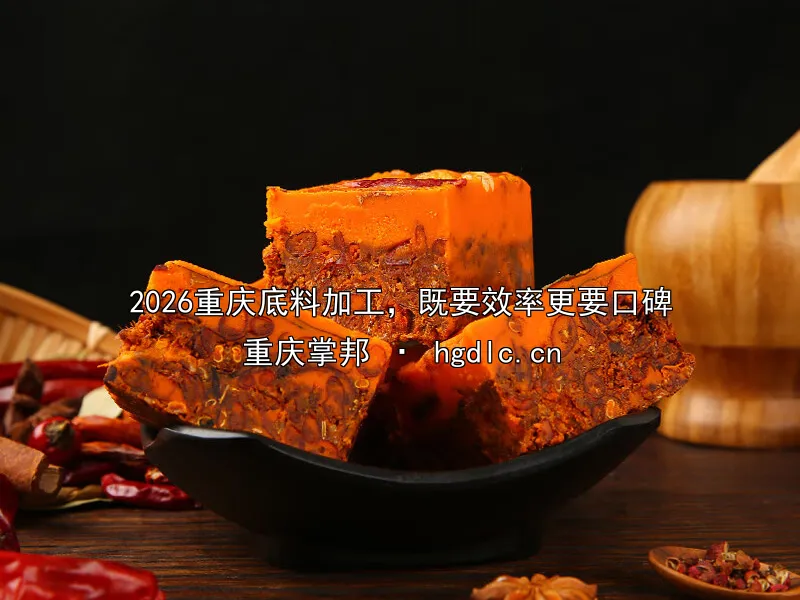 2026重庆底料加工，既要效率更要口碑