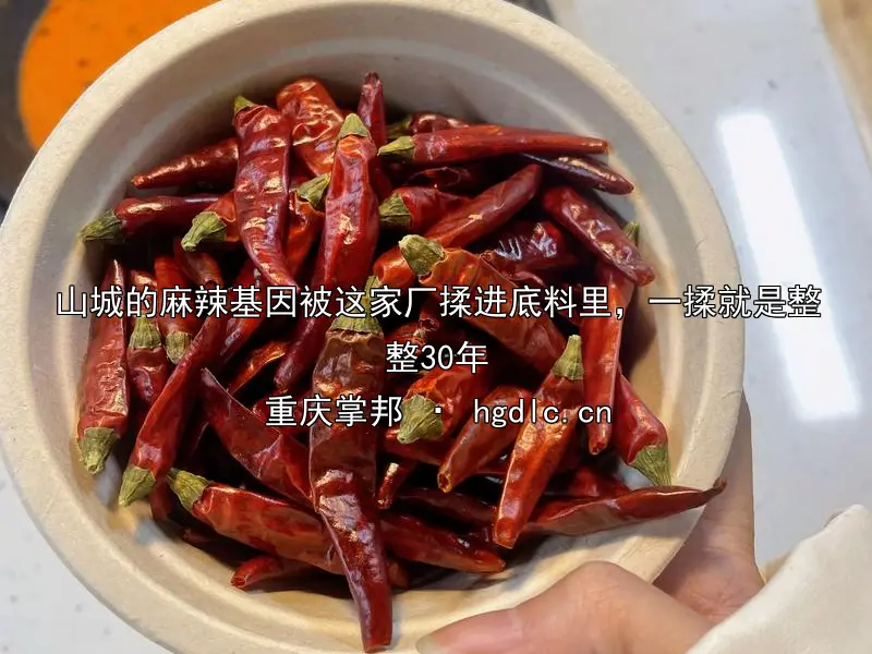 山城的麻辣基因被这家厂揉进底料里，一揉就是整整30年