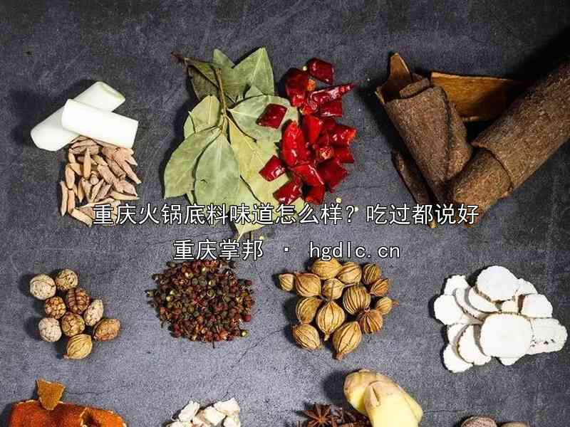 重庆火锅底料味道怎么样？吃过都说好