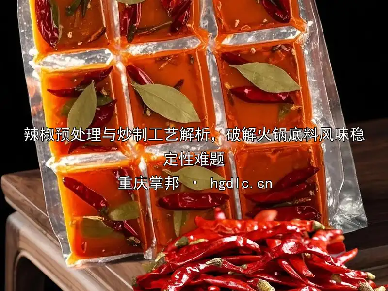 辣椒预处理与炒制工艺解析，破解火锅底料风味稳定性难题