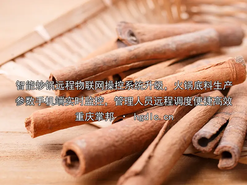 智能炒锅远程物联网操控系统升级，火锅底料生产参数手机端实时监控，管理人员远程调度便捷高效