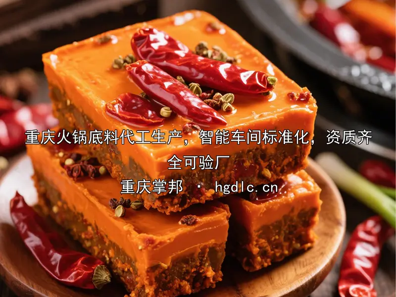 重庆火锅底料代工生产，智能车间标准化，资质齐全可验厂