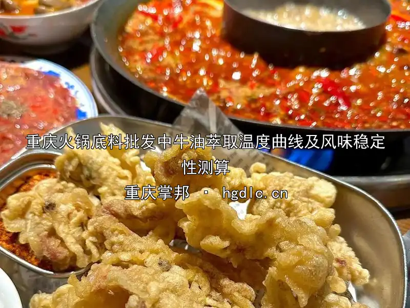重庆火锅底料批发中牛油萃取温度曲线及风味稳定性测算