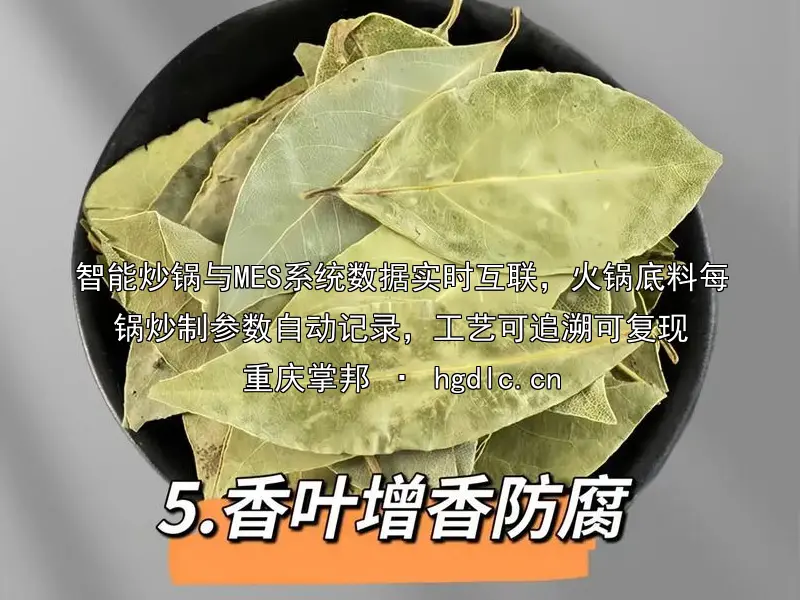 智能炒锅与MES系统数据实时互联，火锅底料每锅炒制参数自动记录，工艺可追溯可复现